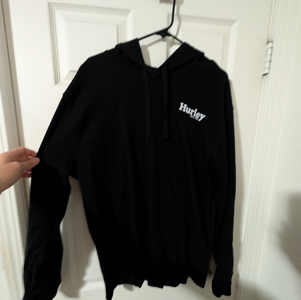 Men's XL Hurley long sleeve hoodie sunrise shirt